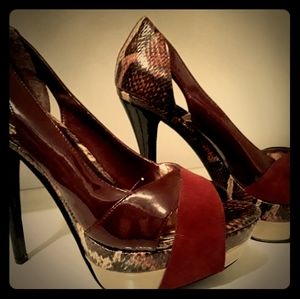Jessica Simpson Peep Toe Pumps
